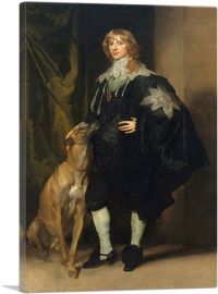 James Stuart Duke Of Richmond And Lennox 1633-1-Panel-26x18x1.5 Thick