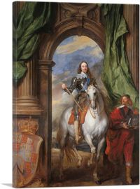 Charles I With M. De St Antoine 1633