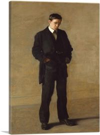 The Thinker Portrait of Louis Kenton 1900-1-Panel-26x18x1.5 Thick