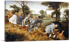 The Blind Leading the Blind 1568-1-Panel-18x12x1.5 Thick