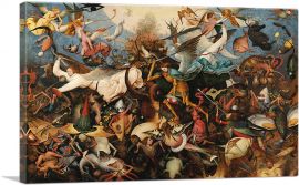The Fall of the Rebel Angels 1562-1-Panel-26x18x1.5 Thick