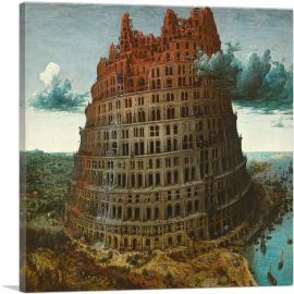 The Little Tower of Babel 1563-1-Panel-12x12x1.5 Thick