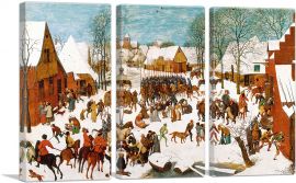 Massacre of the Innocents 1567-3-Panels-60x40x1.5 Thick