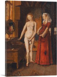 Woman At Her Toilet