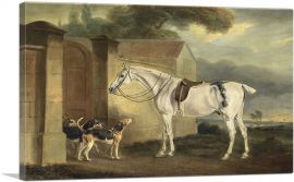 Brass, at Cottesmore With the Cottesmore Hounds 1818-1-Panel-40x26x1.5 Thick