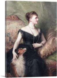 Mrs Mary Venetia James 1895-1-Panel-26x18x1.5 Thick