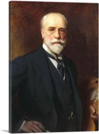 Self-Portrait Sir Samuel Luke Fildes 1843-1-Panel-18x12x1.5 Thick
