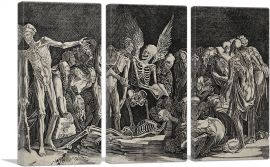 The Skeletons-3-Panels-90x60x1.5 Thick