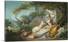 The Shepherdess  1750-1-Panel-12x8x.75 Thick