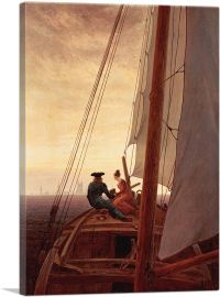 On the Sailing Vessel 1818-1-Panel-12x8x.75 Thick