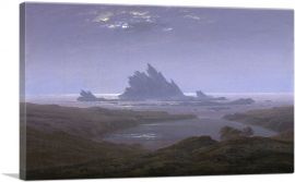 Rocky Reef on the Seashore 1825-1-Panel-40x26x1.5 Thick