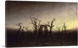 The Abbey in the Oakwood 1808-1-Panel-26x18x1.5 Thick