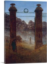 The Cemetery Entrance 1825-1-Panel-12x8x.75 Thick
