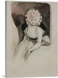 Portrait Of Mrs Fuseli-1-Panel-18x12x1.5 Thick