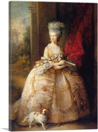 Queen Charlotte 1781-1-Panel-12x8x.75 Thick