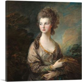 The Honorable Mrs. Thomas Graham 1775-1-Panel-36x36x1.5 Thick