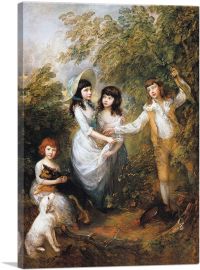 The Marsham Children 1787-1-Panel-26x18x1.5 Thick