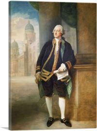John Montagu Earl of Sandwich-1-Panel-40x26x1.5 Thick