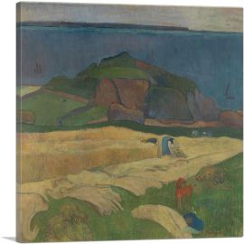 Harvest Le Pouldu 1890-1-Panel-12x12x1.5 Thick