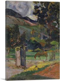 Tahitian Landscape 1892-1-Panel-60x40x1.5 Thick