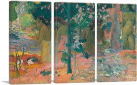 The Bathers 1897-3-Panels-60x40x1.5 Thick