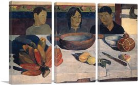 The Meal - Bananas 1891-3-Panels-90x60x1.5 Thick