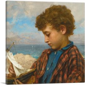 The Young Yachtsman-1-Panel-36x36x1.5 Thick