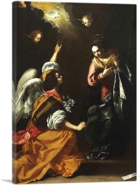 The Annunciation 1630-1-Panel-12x8x.75 Thick