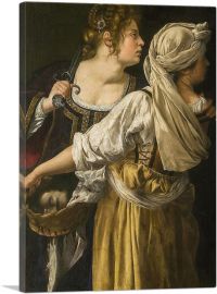 Judith And Her Maidservant-1-Panel-18x12x1.5 Thick