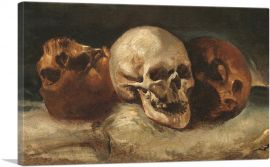 The Three Skulls-1-Panel-18x12x1.5 Thick