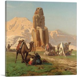 The Colossus Of Memnon-1-Panel-18x18x1.5 Thick
