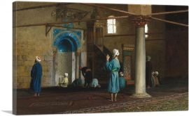 At Prayer Cairo-1-Panel-18x12x1.5 Thick
