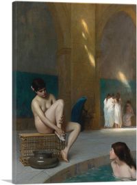 Women Bathing Femmes Au Bain-1-Panel-18x12x1.5 Thick