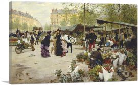 The Lower Market Paris 1881-1-Panel-18x12x1.5 Thick