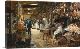 The Parisian Market 1885-1-Panel-26x18x1.5 Thick