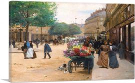Flower Seller Place Of French Comedy