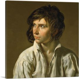 Portrait Of a Youth 1795-1-Panel-12x12x1.5 Thick