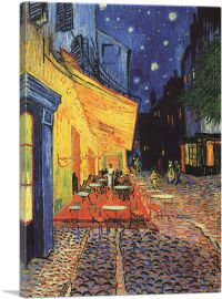 Cafe Terrace at Night 1888-1-Panel-12x8x.75 Thick