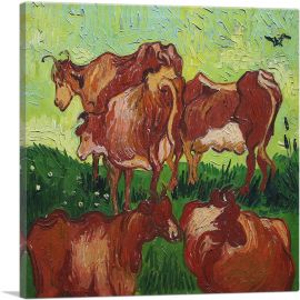 Cows 1890-1-Panel-18x18x1.5 Thick