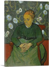 Portrait of Madame Roulin 1889-1-Panel-26x18x1.5 Thick