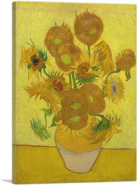 Sunflowers 1889-1-Panel-40x26x1.5 Thick