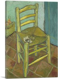 Van Gogh's Chair 1888-1-Panel-18x12x1.5 Thick