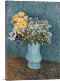 Vase of Flowers 1887-1-Panel-26x18x1.5 Thick