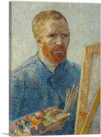 Vincent van Gogh Self-Portrait 1888-1-Panel-12x8x.75 Thick