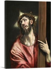 Christ with the Cross 1587-1-Panel-40x26x1.5 Thick