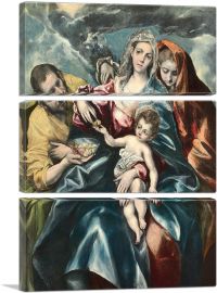 Holy Family-3-Panels-90x60x1.5 Thick
