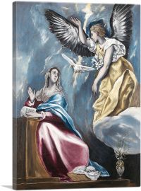 The Annunciation 1600-1-Panel-40x26x1.5 Thick