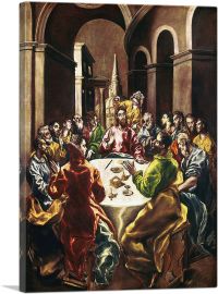 The Feast in the House of Simon 1614-1-Panel-18x12x1.5 Thick