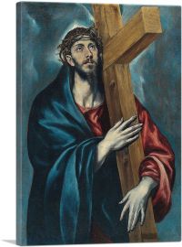 Christ Carrying the Cross 1602-1-Panel-18x12x1.5 Thick