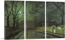 Silver Moonlight 1880-3-Panels-90x60x1.5 Thick